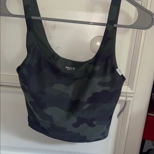 Camo Print Tank Top